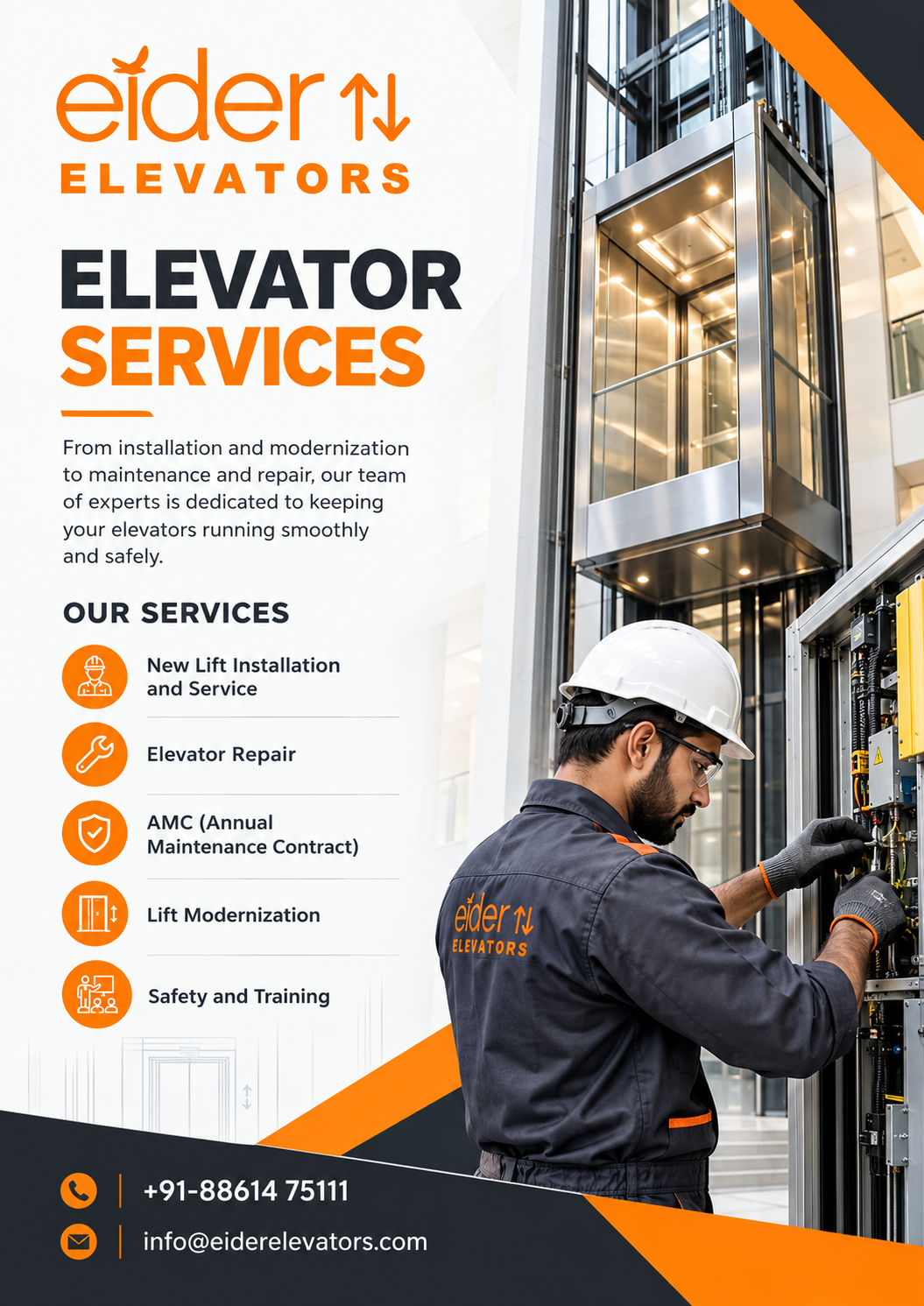 Eider Elevators frequently asked questions